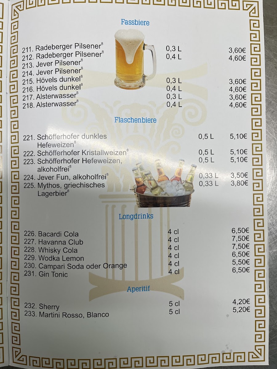 METEORA - Griechisches Restaurant Photo Menu 9