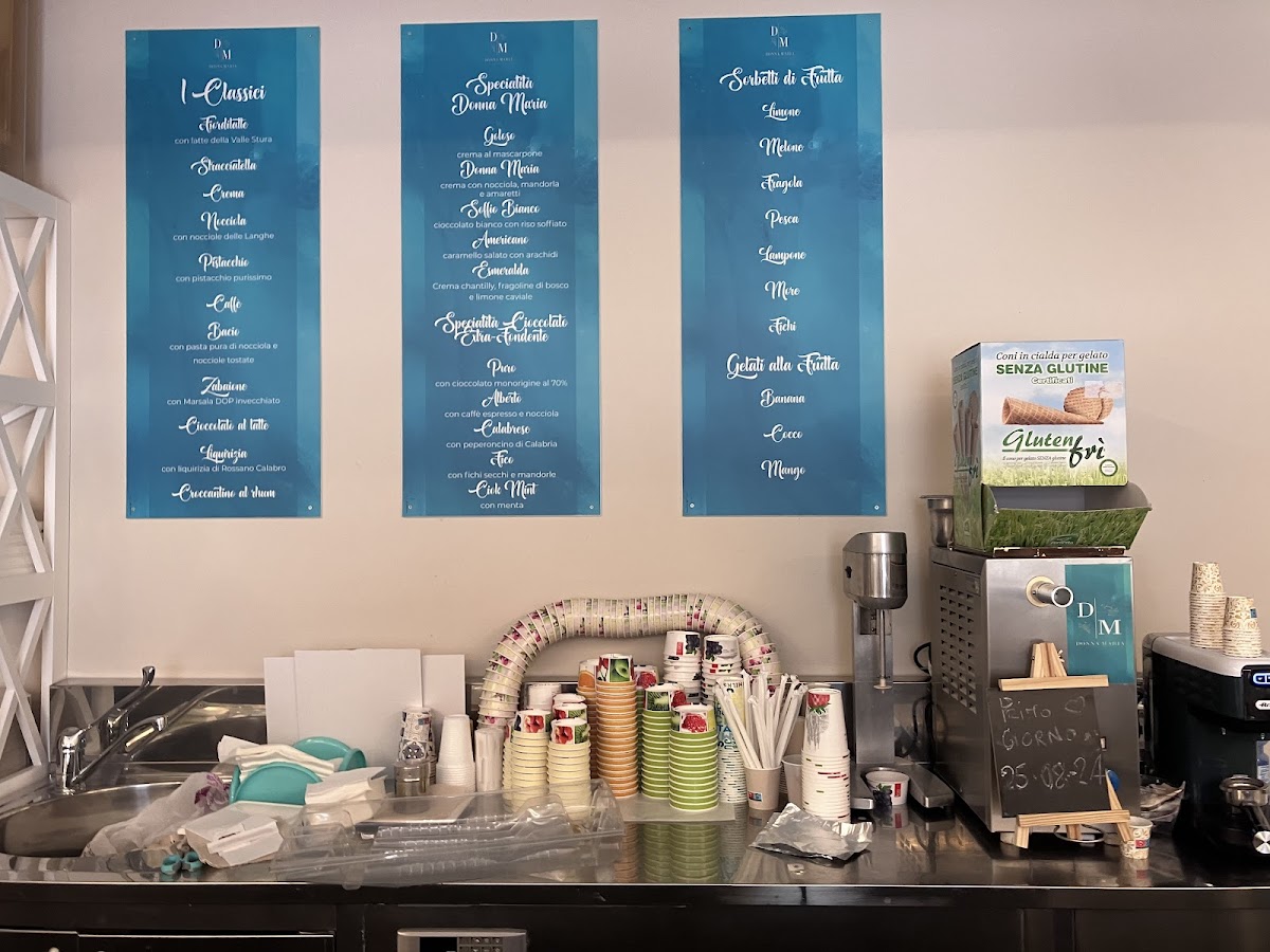 Donna Maria Gelateria Artigianale Photo Menu 2