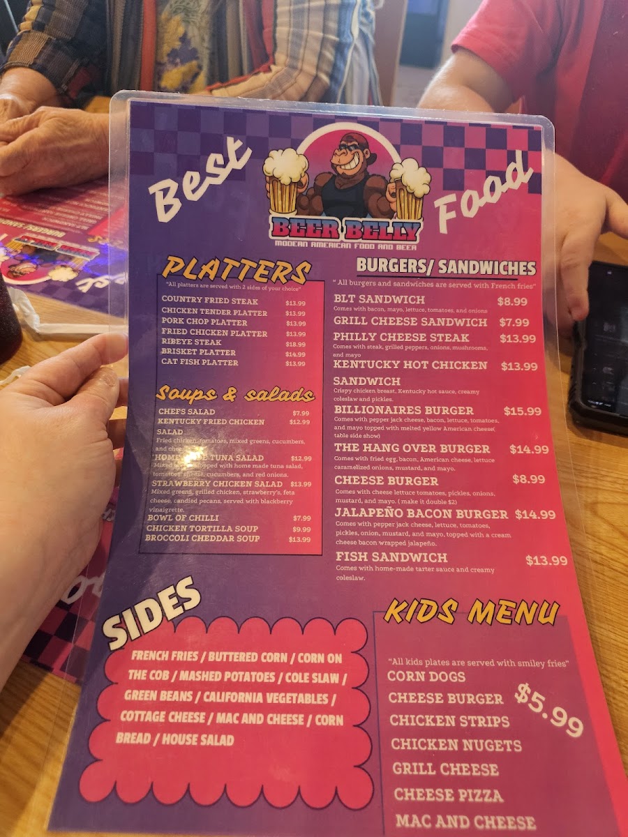 BEER BELLY Photo Menu 7