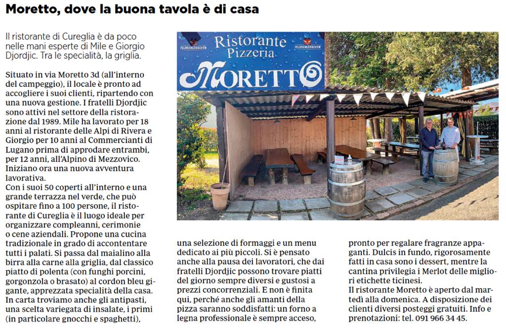 Ristorante Pizzeria Moretto Photo Menu 6