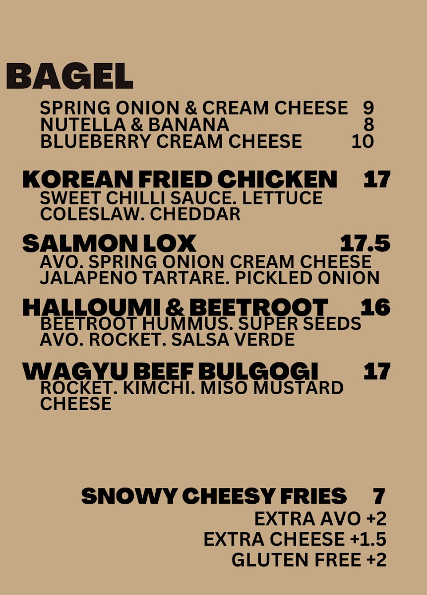 Brown deli Photo Menu 3