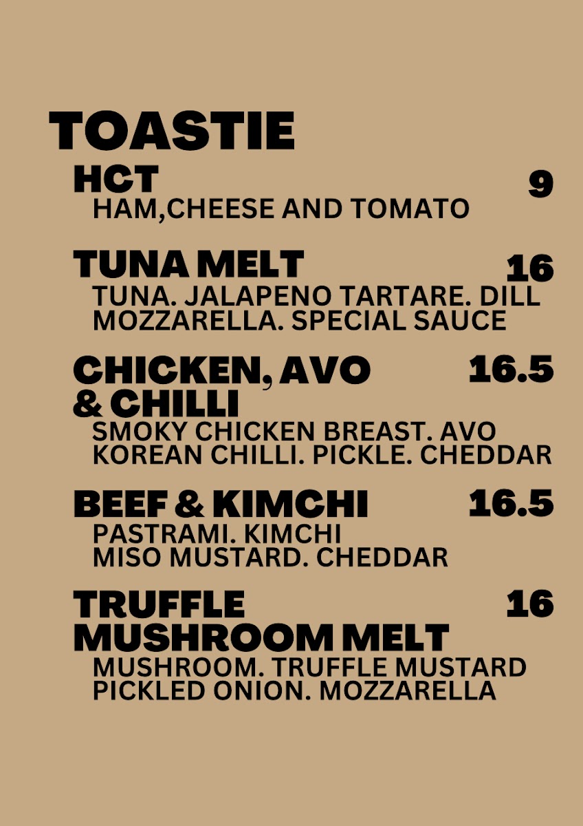 Brown deli Photo Menu 5