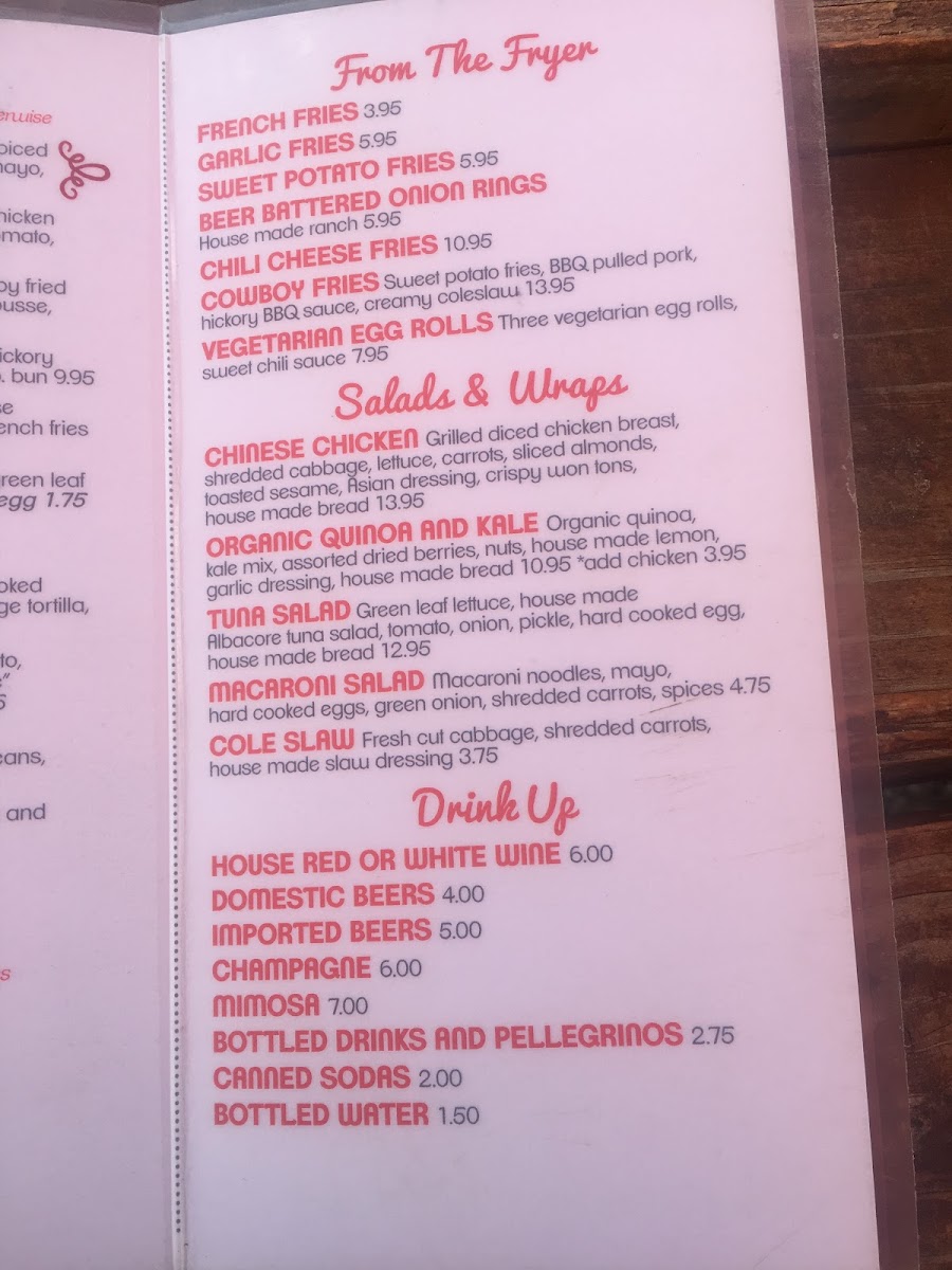 Bread & Butter Photo Menu 7