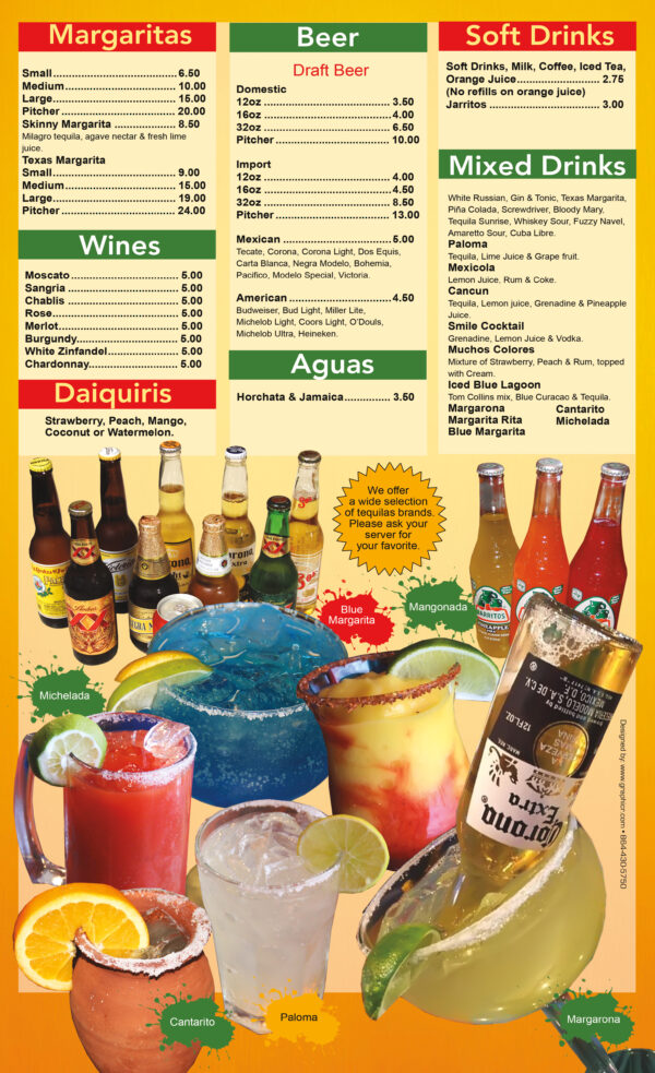 David's Santa Fe Mexican Grill Photo Menu 5