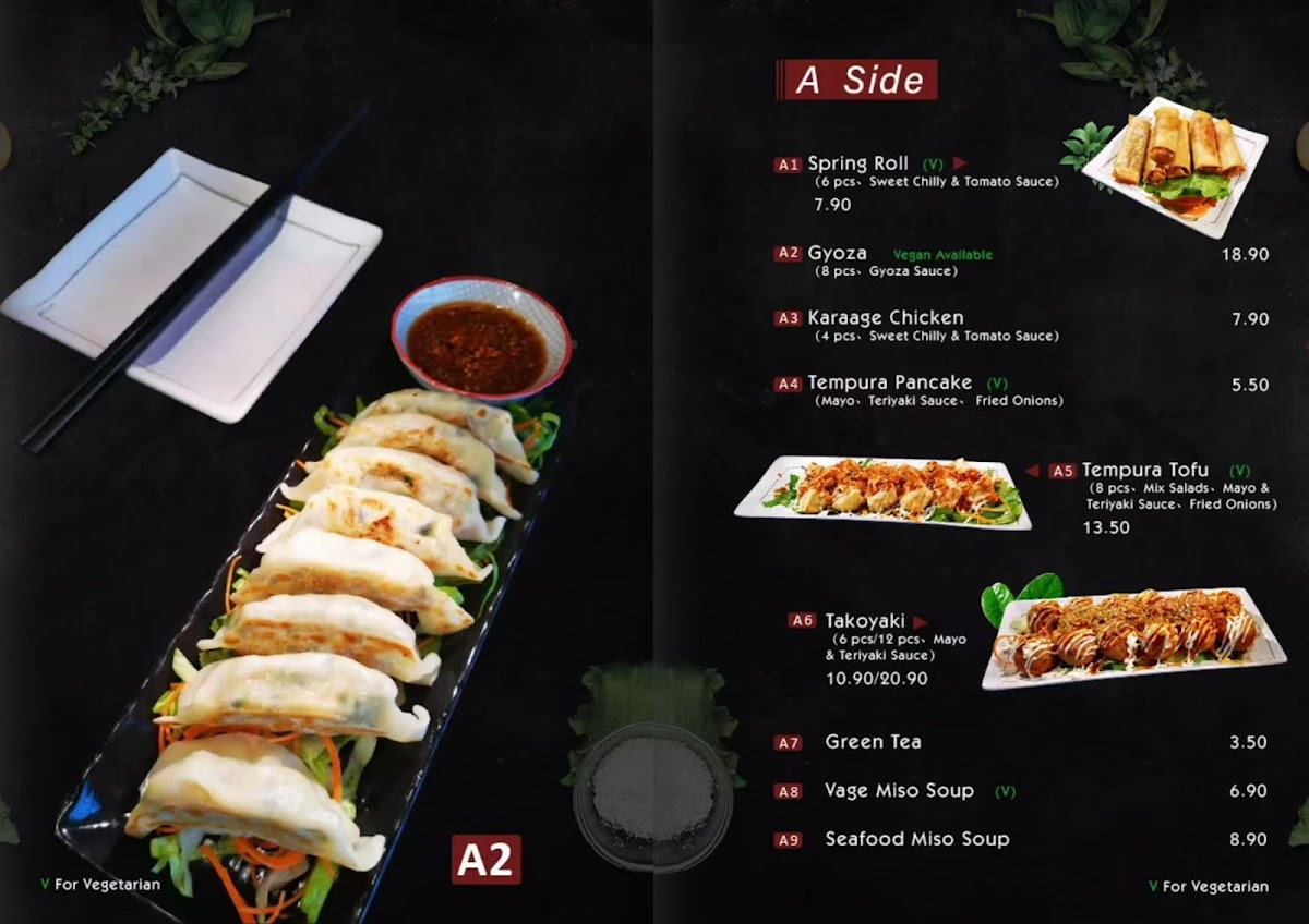 Maneki Japanese Restaurant Photo Menu 3
