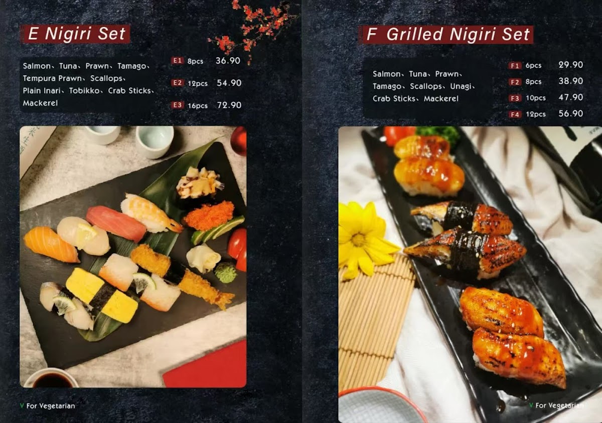 Maneki Japanese Restaurant Photo Menu 7