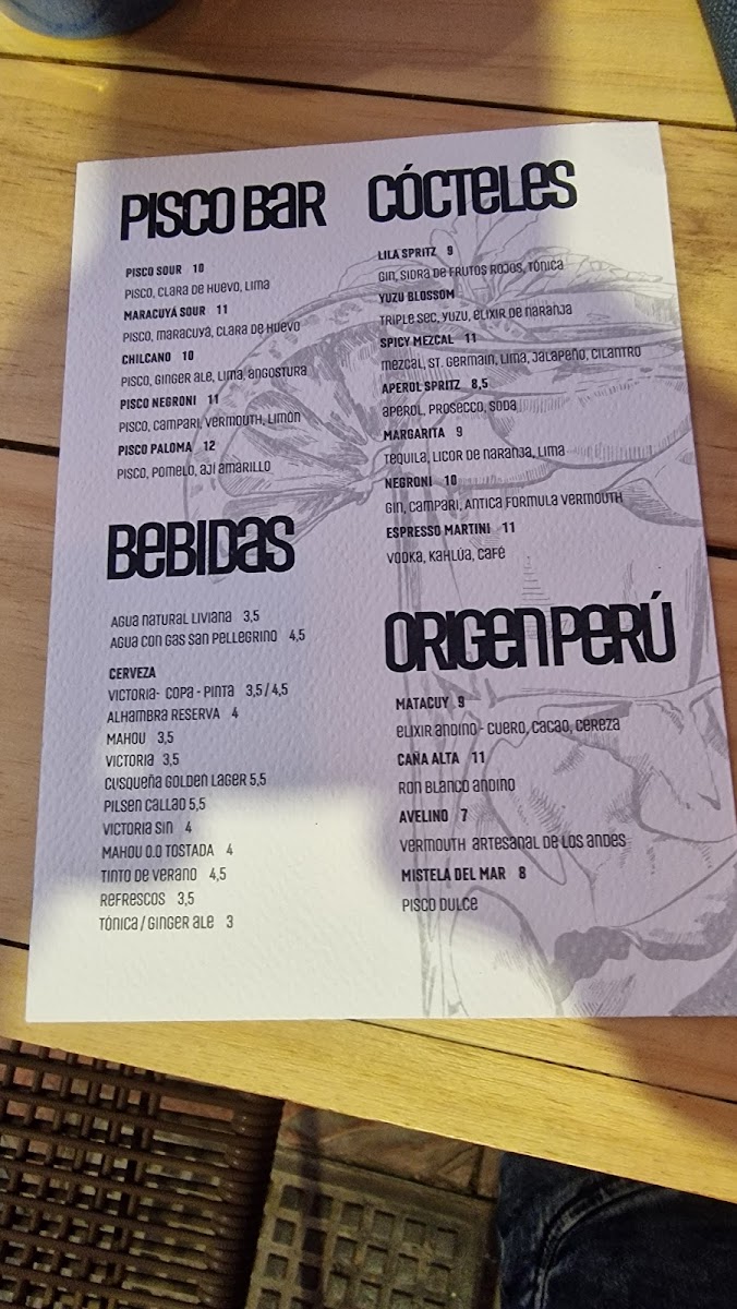 Lila Restaurant Fuengirola Photo Menu 5