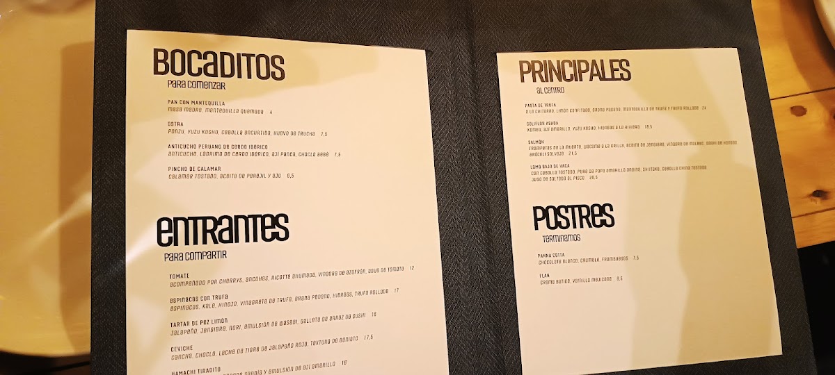 Lila Restaurant Fuengirola Photo Menu 7