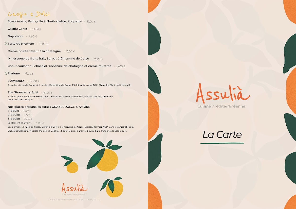 Assulià Photo Menu 2