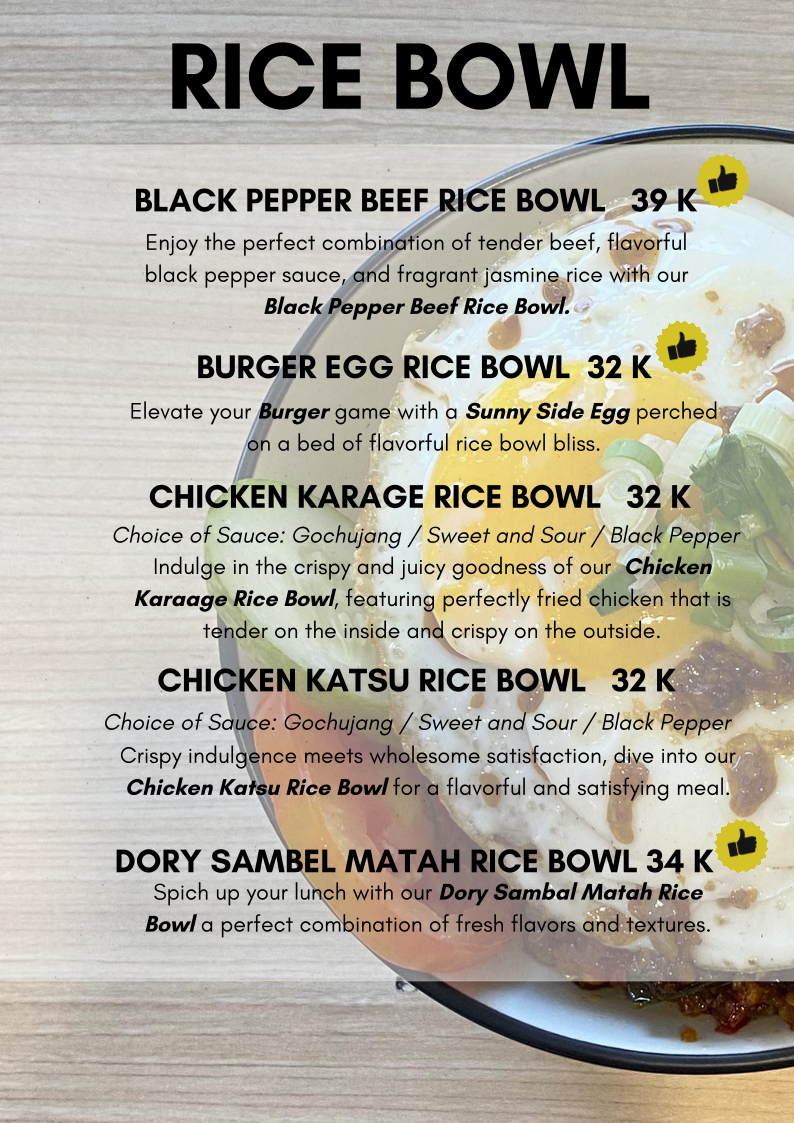 Waktu Temu Coffee & Eatery Photo Menu 2
