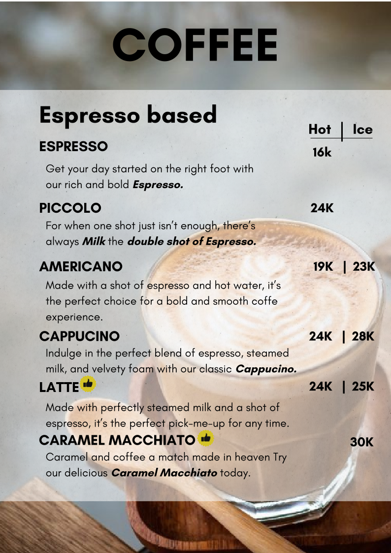 Waktu Temu Coffee & Eatery Photo Menu 3