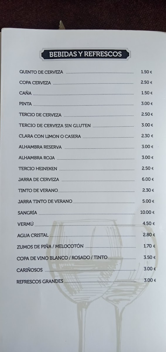 La Pezera Restaurante-Bar Photo Menu 4