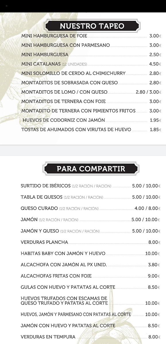 La Pezera Restaurante-Bar Photo Menu 6