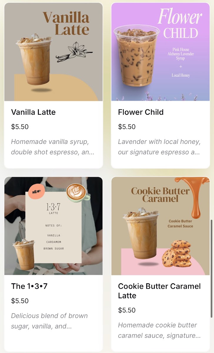 Good News Coffee Co. Photo Menu 1
