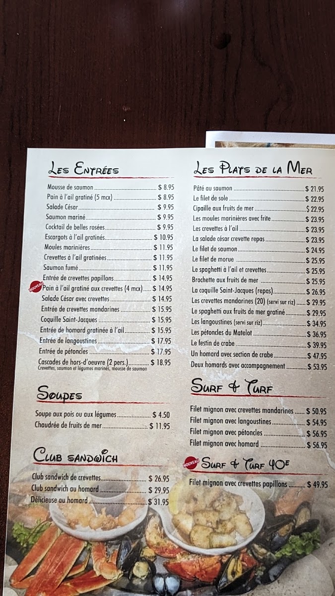 Restaurant Le Matelot Photo Menu 6