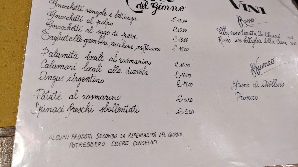 Ristorante lo Sgarbo Photo Menu 3