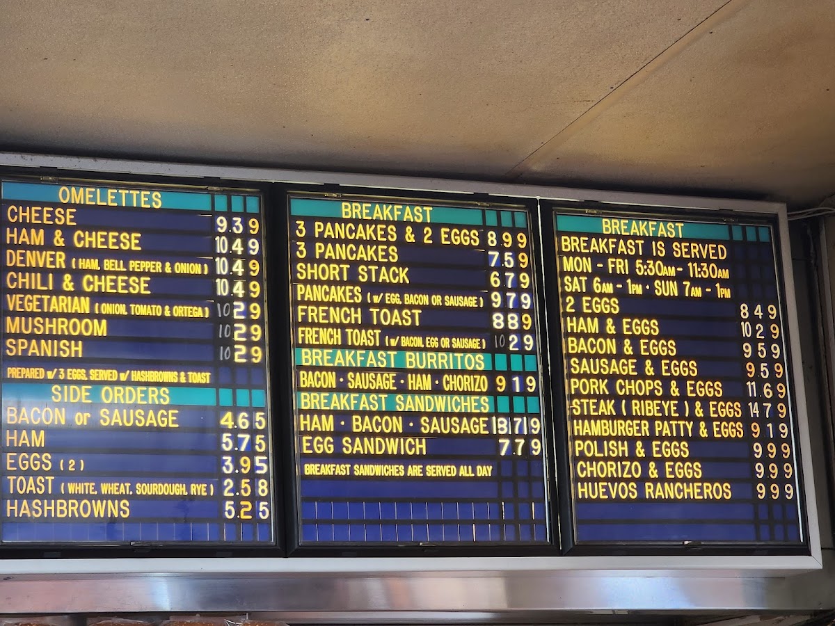 Hamburger Express Photo Menu 4