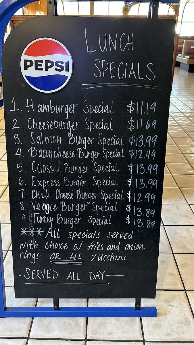 Hamburger Express Photo Menu 6