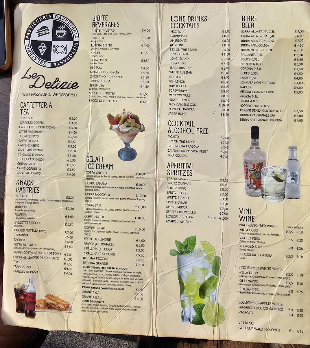 Ristorante Le Delizie Photo Menu 3