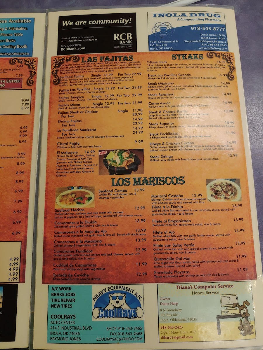 Las Parrillas Photo Menu 5