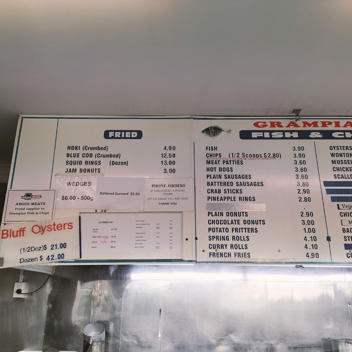 Grampian Fish & Chips Photo Menu 10