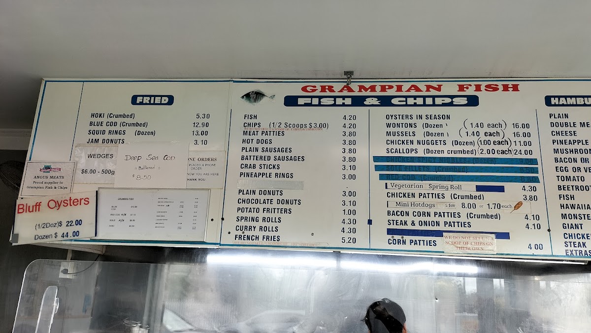 Grampian Fish & Chips Photo Menu 4