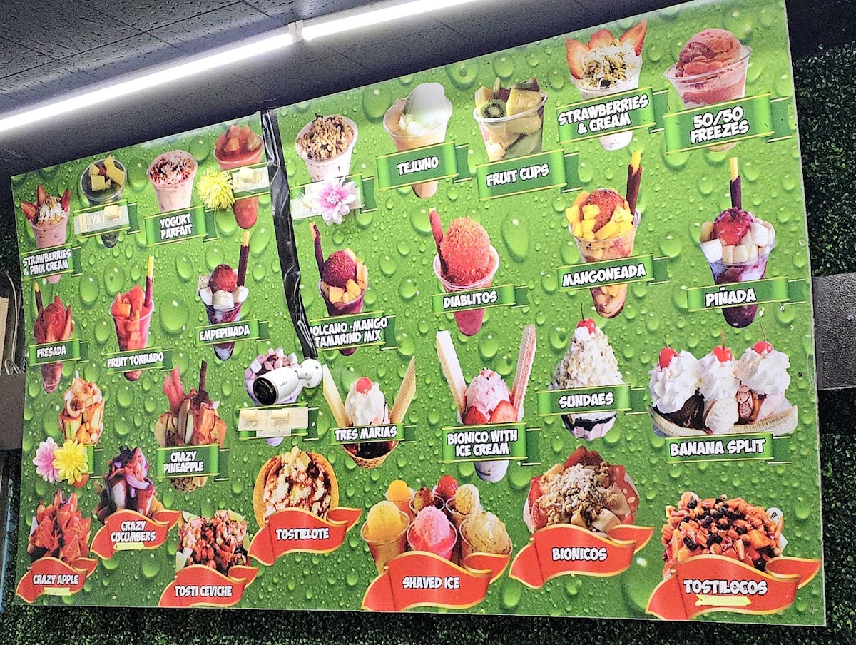 Sweets & Sugars Photo Menu 2