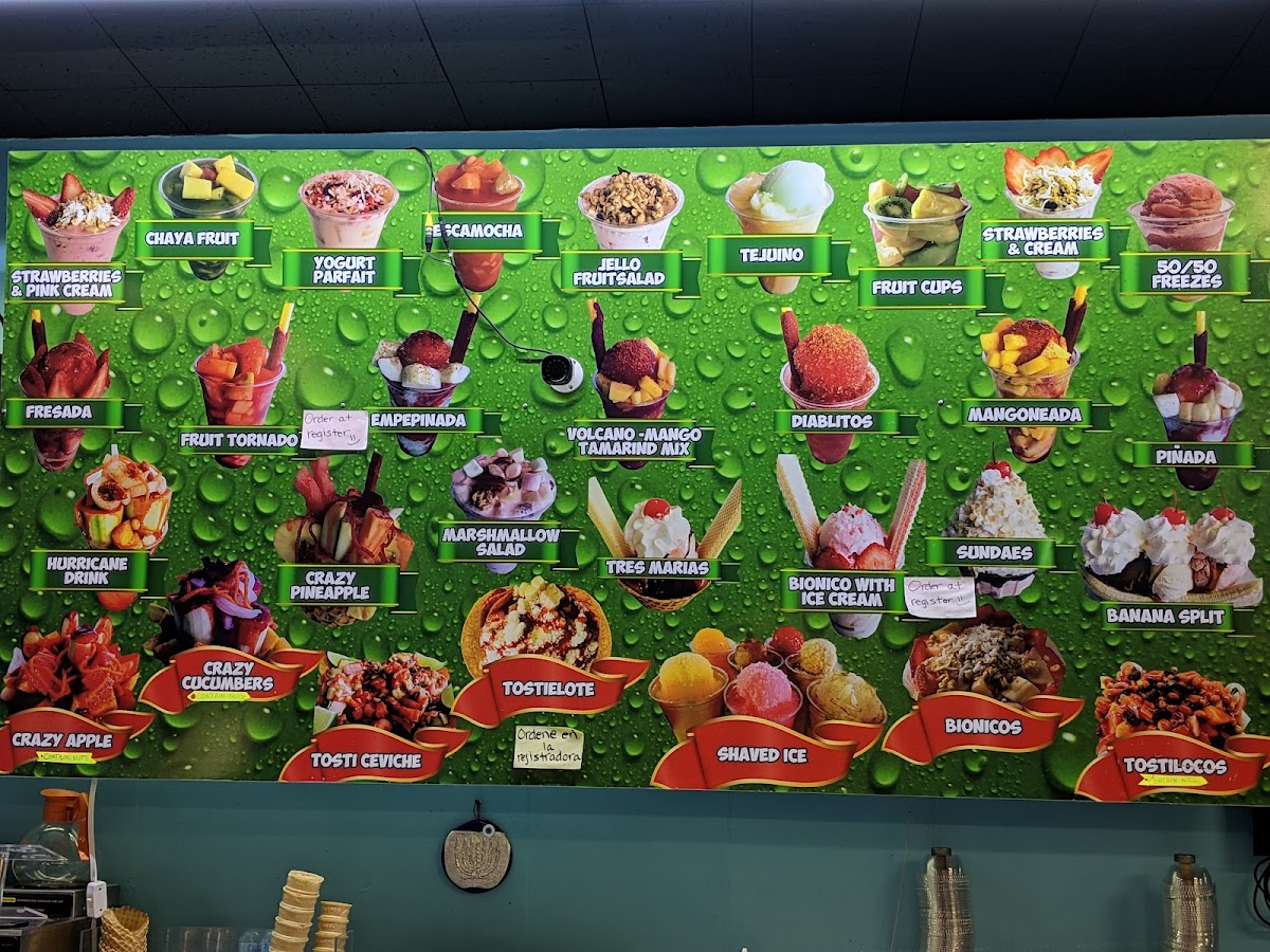 Sweets & Sugars Photo Menu 7