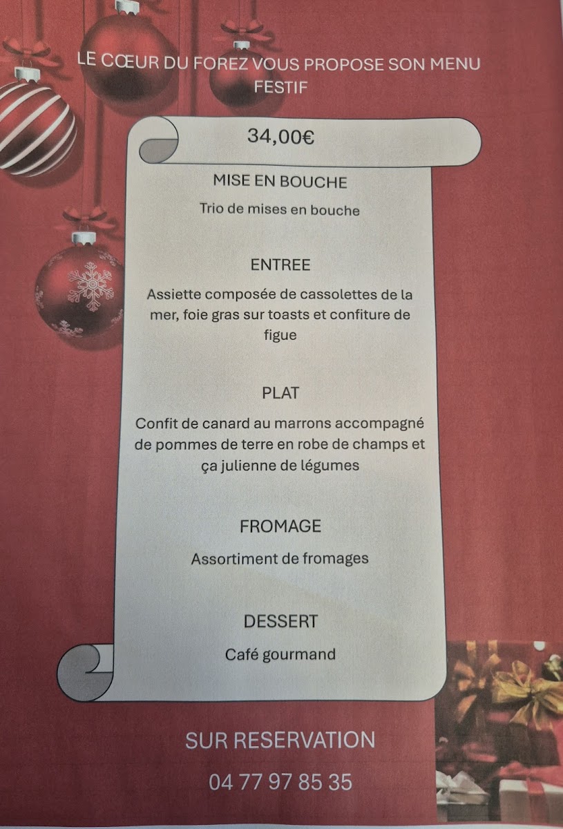 Le Cœur Du Forez restaurant bar épicerie Photo 8