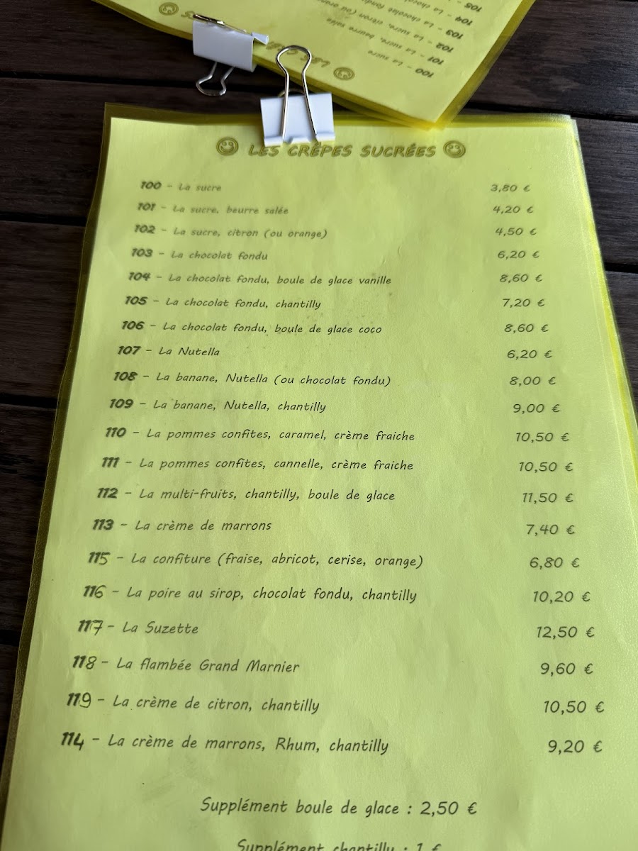 CREPERIE SMILE Photo Menu 7
