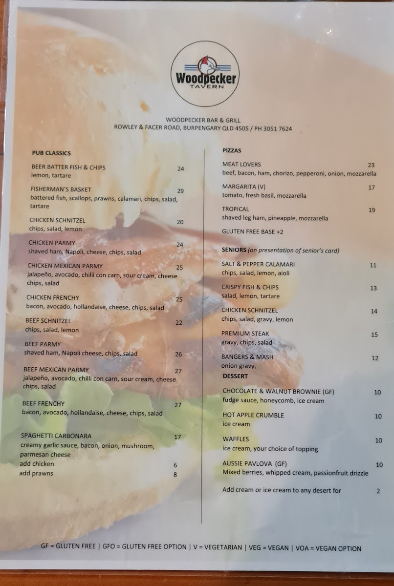 Woodpecker Bar & Grill Photo Menu 3