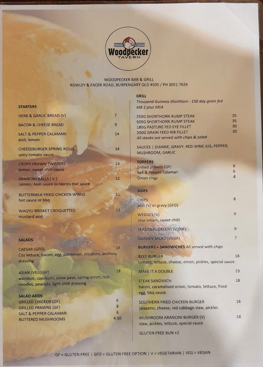 Woodpecker Bar & Grill Photo Menu 6