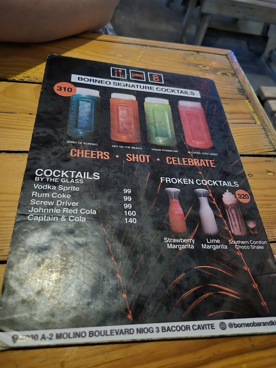 Borneo Bar + Kitchen Photo Menu 4