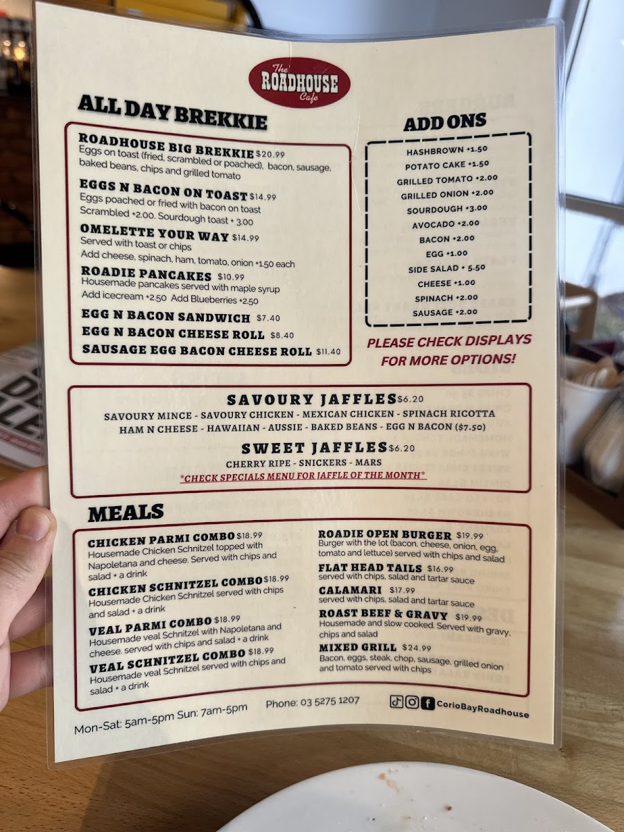 Corio Bay Roadhouse Photo Menu 6