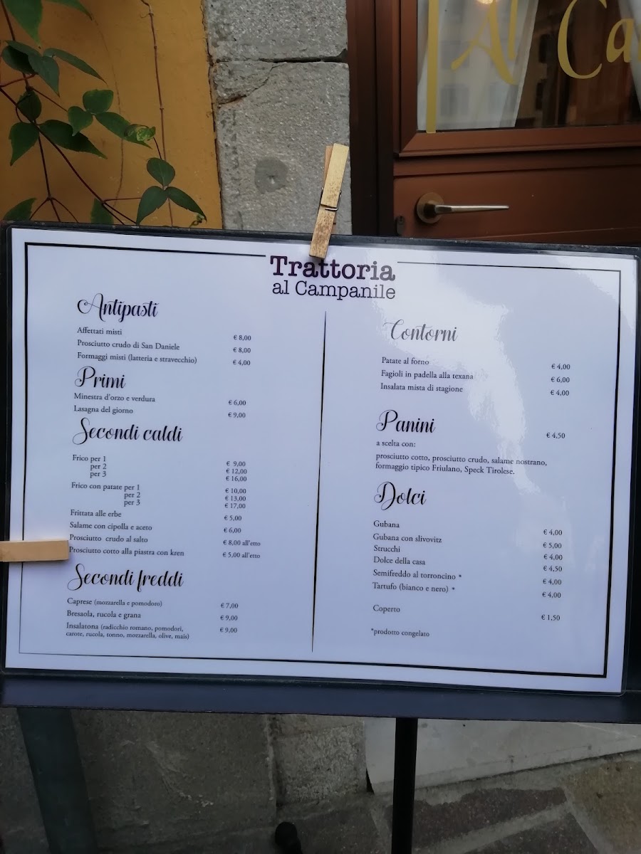 Al Campanile Photo Menu 10