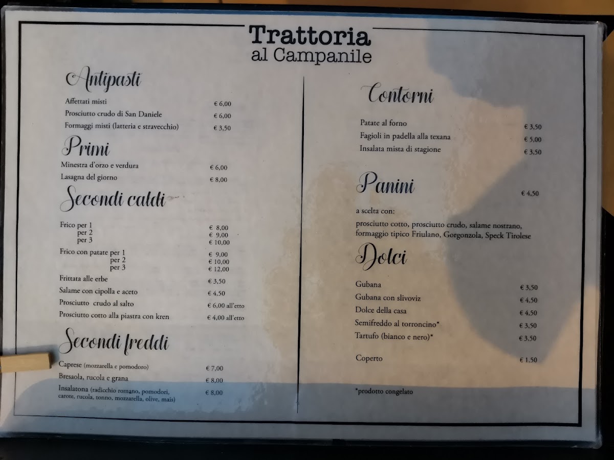 Al Campanile Photo Menu 6