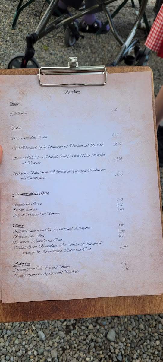 Restaurant Grüner Baum Schloß Zeil Inh. Andreas Groß Photo Menu 4