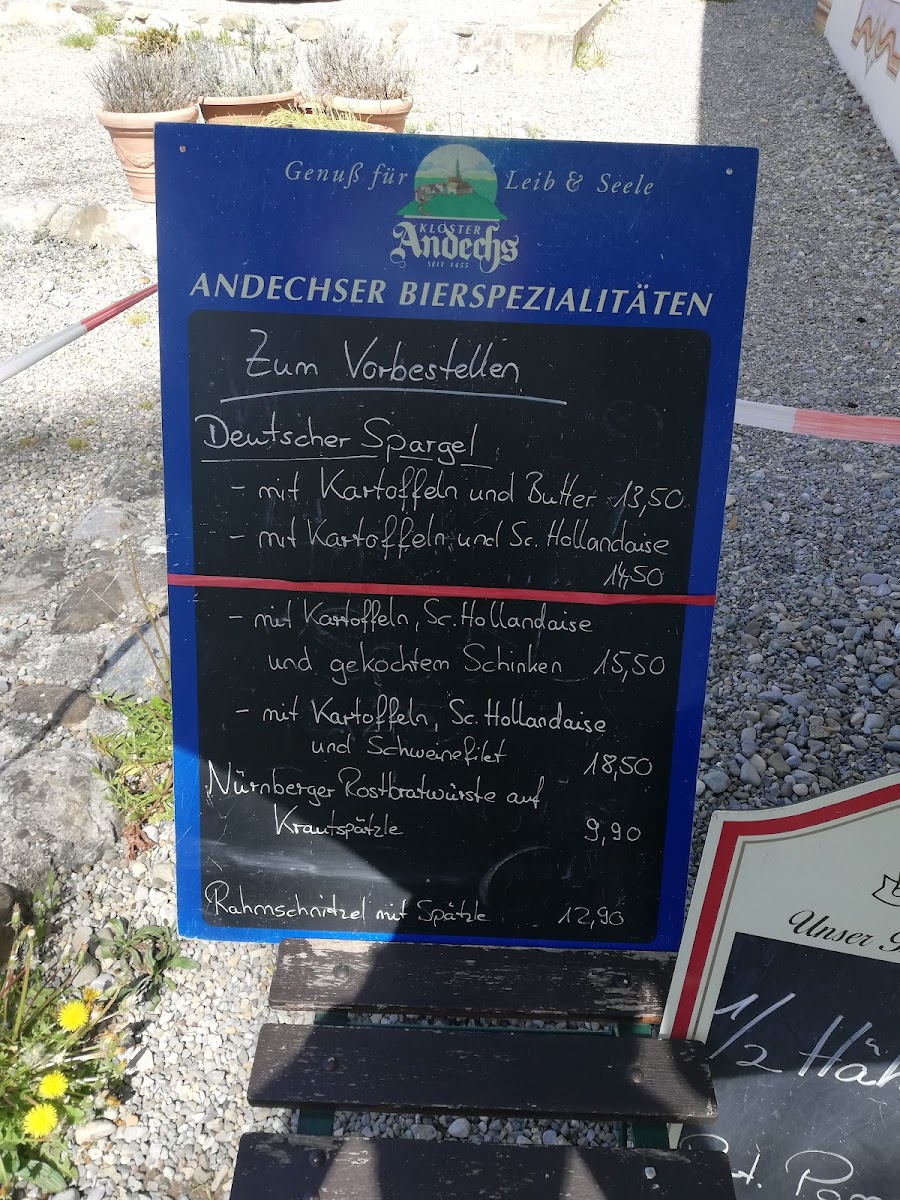 Restaurant Grüner Baum Schloß Zeil Inh. Andreas Groß Photo Menu 7