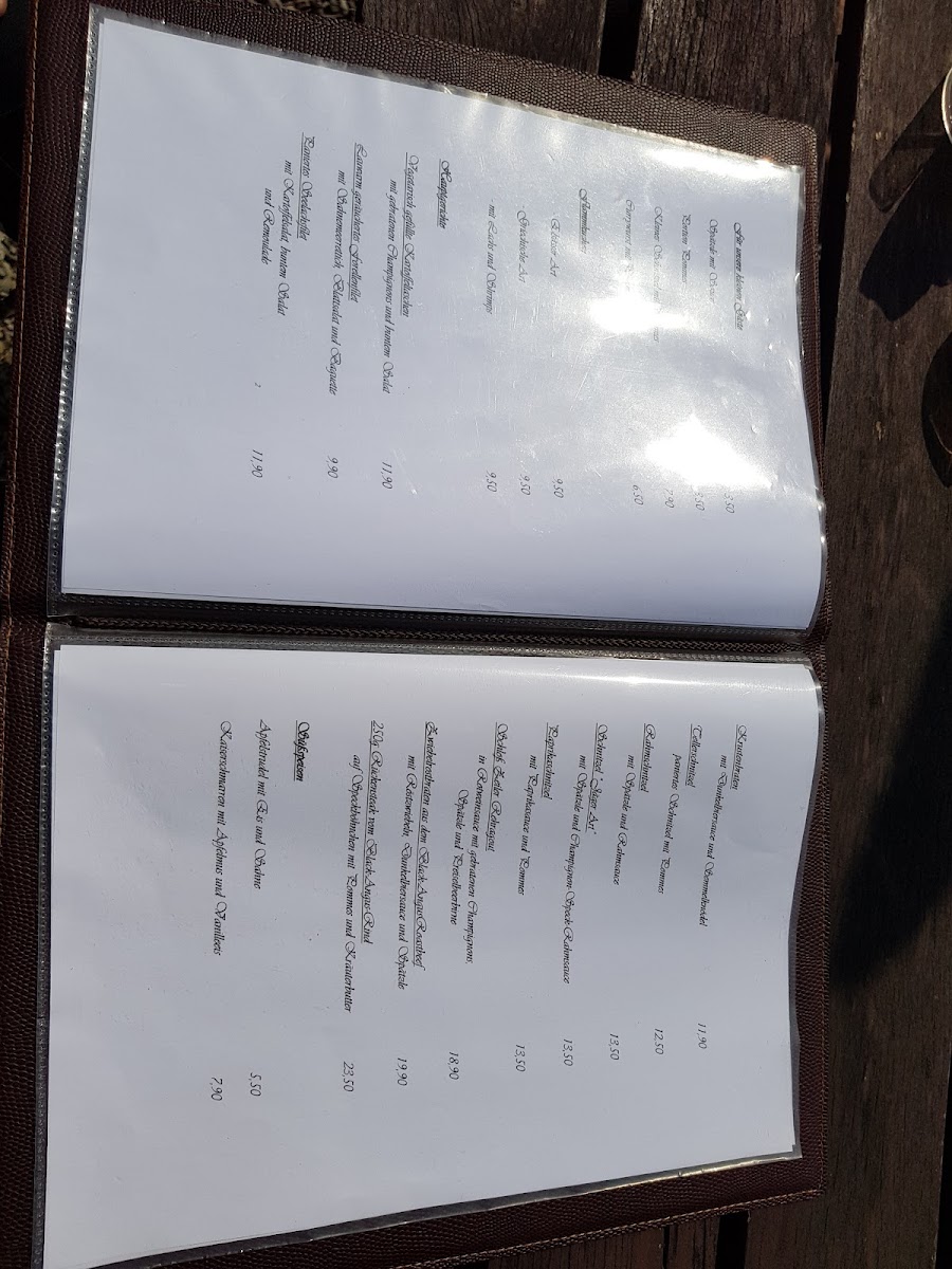 Restaurant Grüner Baum Schloß Zeil Inh. Andreas Groß Photo Menu 8