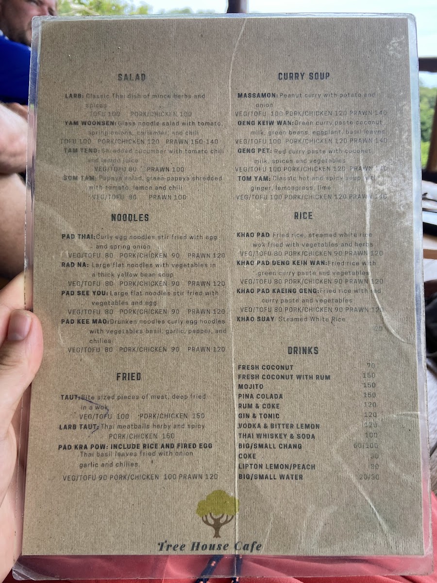 Tree House Cafe Photo Menu 5