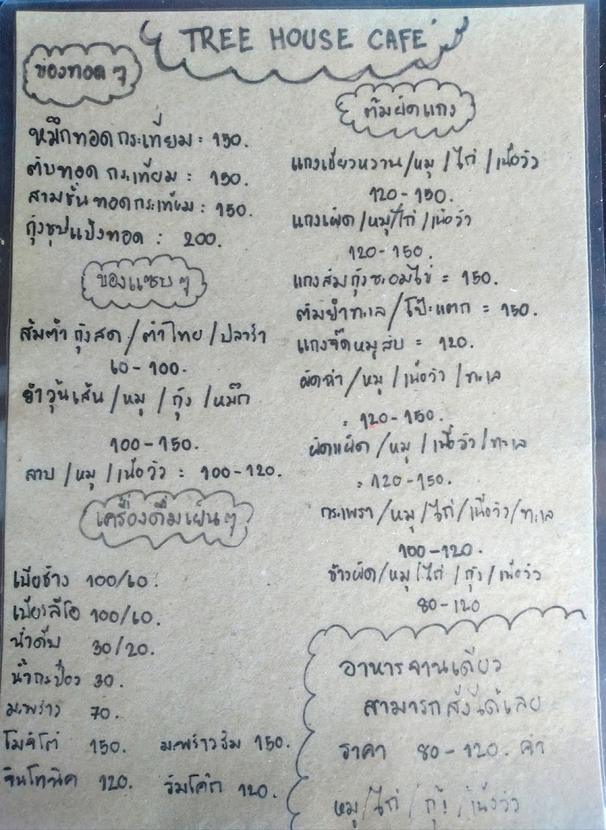 Tree House Cafe Photo Menu 6