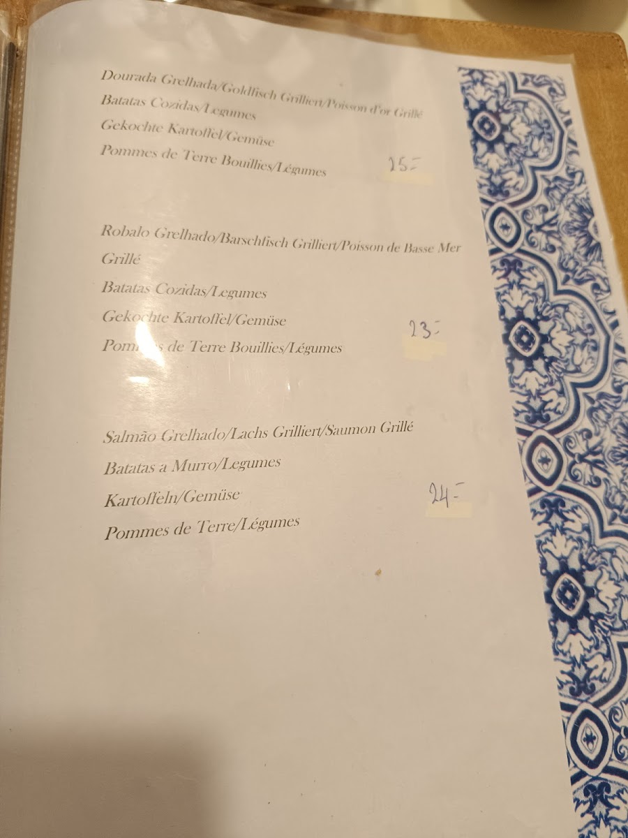 Restaurante Frohheim o Transmontano Photo Menu 5