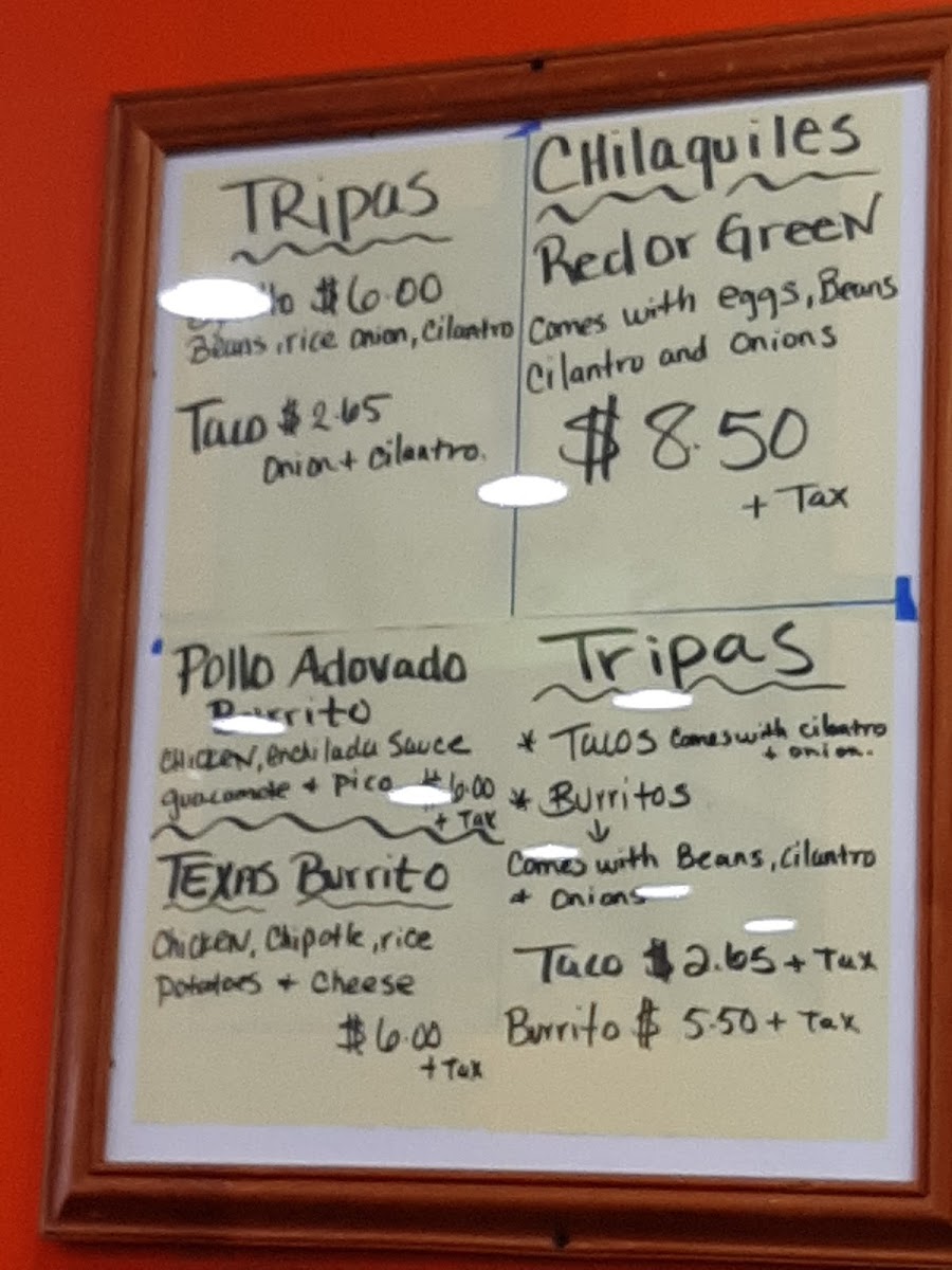 Alfonso's Mexican Food Photo Menu 7