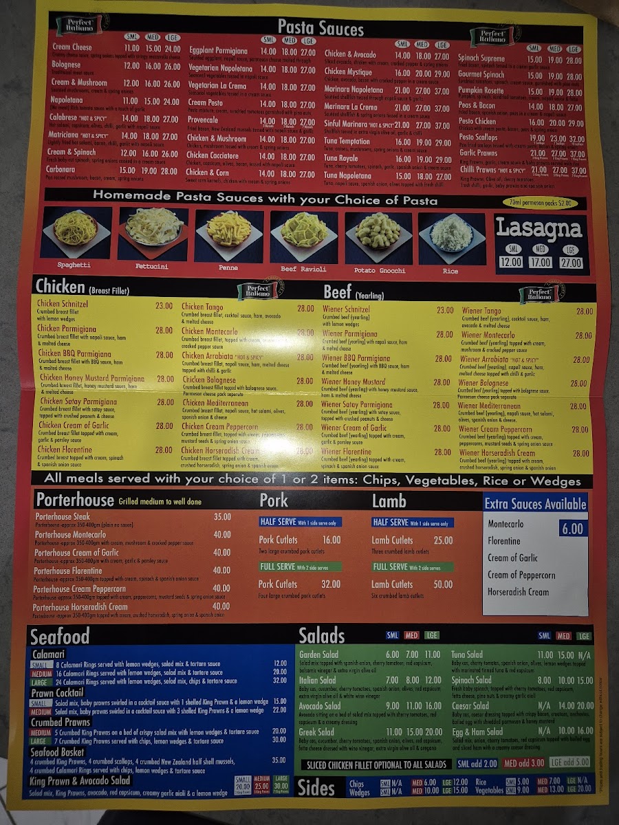 La Lupa Pizza & Pasta Photo Menu 1