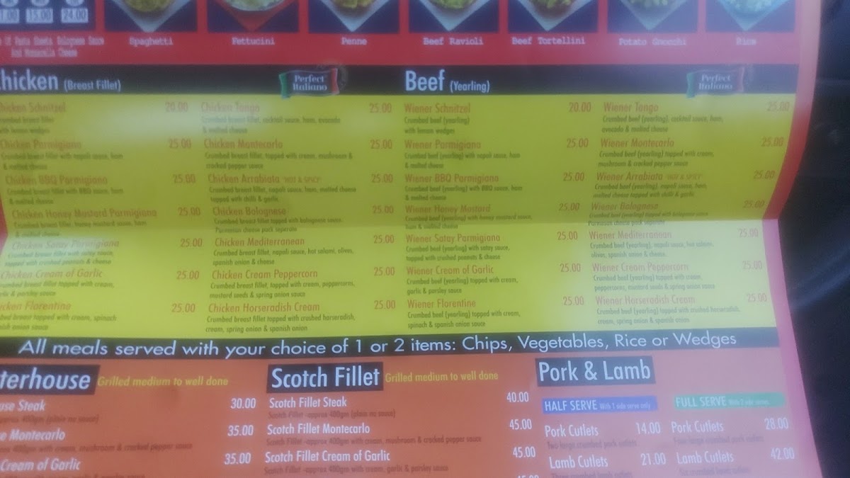 La Lupa Pizza & Pasta Photo Menu 2
