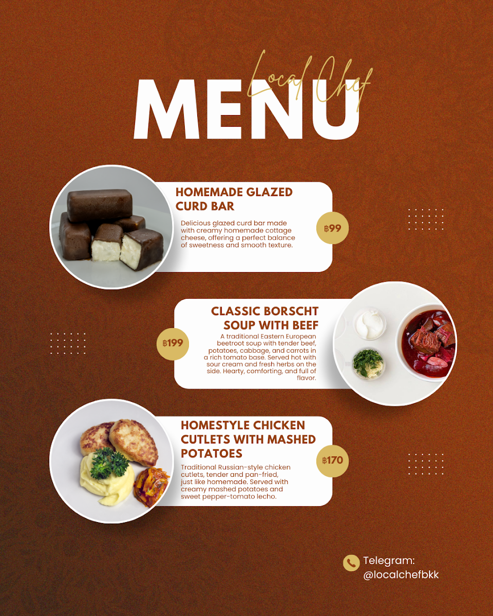 Local Chef Sukhumvit 56 Photo Menu 3