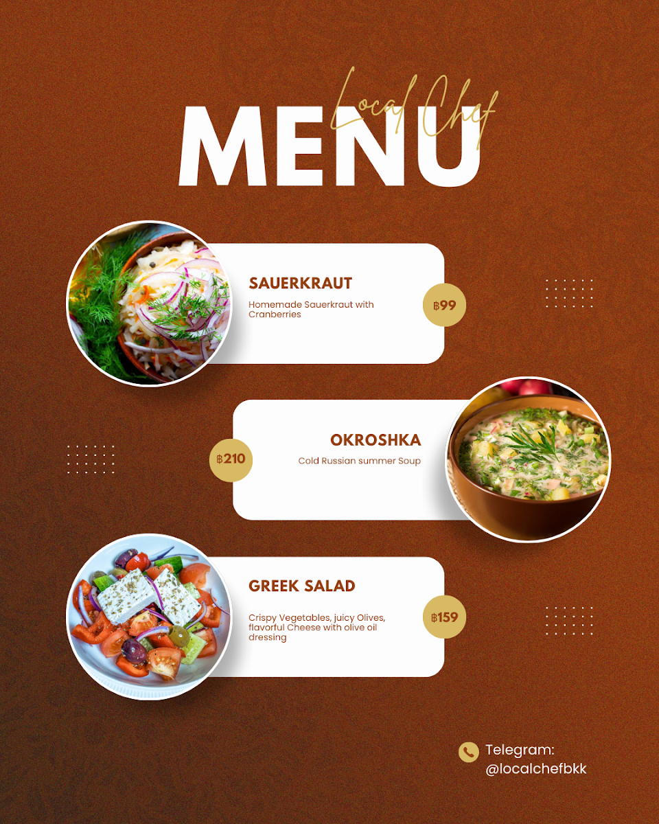 Local Chef Sukhumvit 56 Photo Menu 4