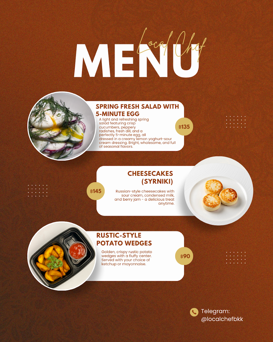 Local Chef Sukhumvit 56 Photo Menu 6