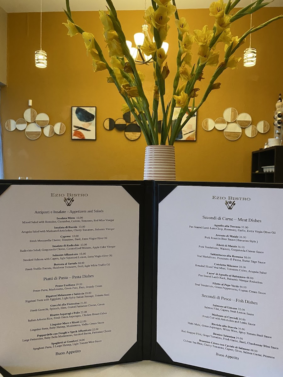 Ezio Bistro Photo Menu 5
