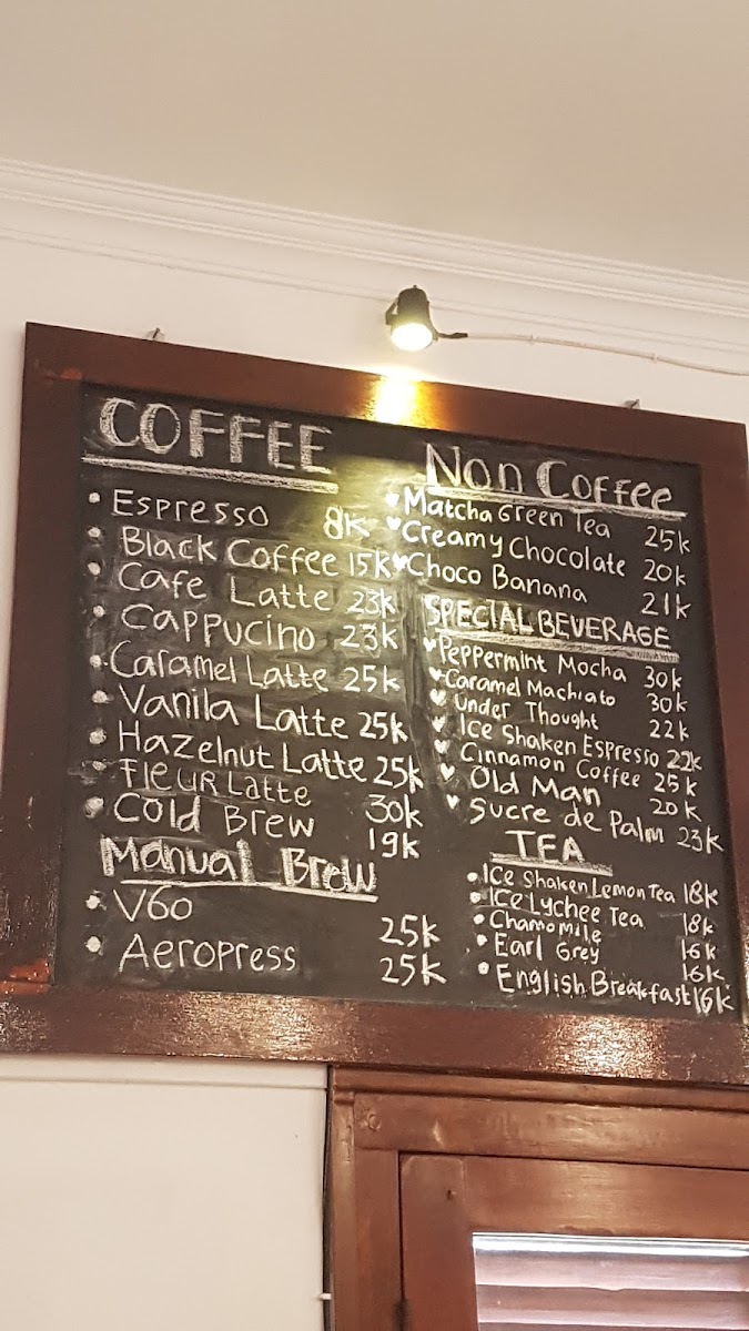 Loger Coffee Photo Menu 2